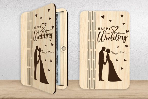Download Happy Wedding Money Holder SVG - Happy Collection