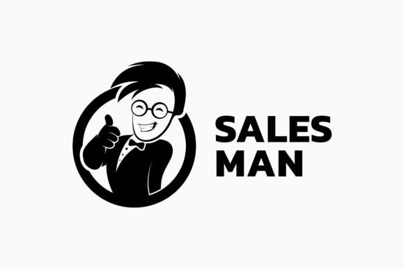 Download Salesman Businessman Mascot Logo - Businessman Collection