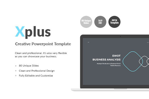 Download Xplus - Creative Powerpoint Template - Premium Bundle