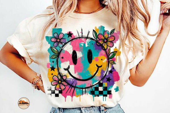 Download Floral Smiley Happy Face, Mental Health - Happy Collection