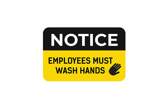 Download Employee Must Wash Hands Sign - Wash hands Collection