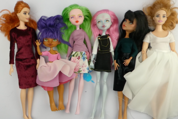 Download Making an Outfit from a Doll Clothes Pattern - Clothes Collection